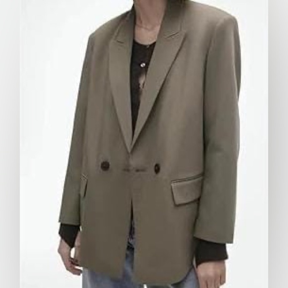 Zara Charcoal Gray Jacket